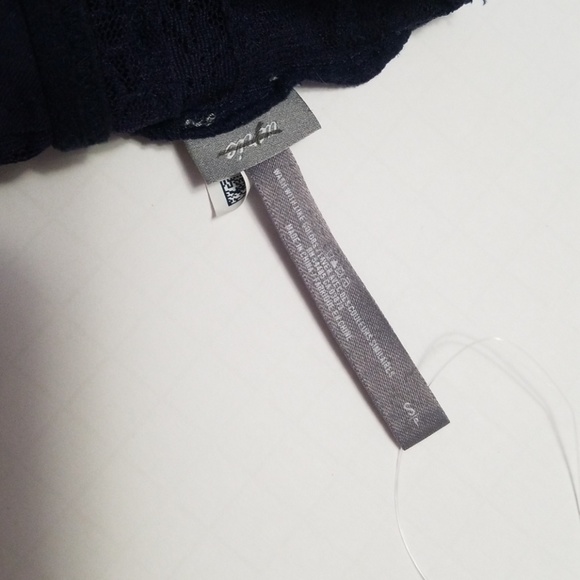 NWOT Aeri navy blue lace bralette - Picture 6 of 6